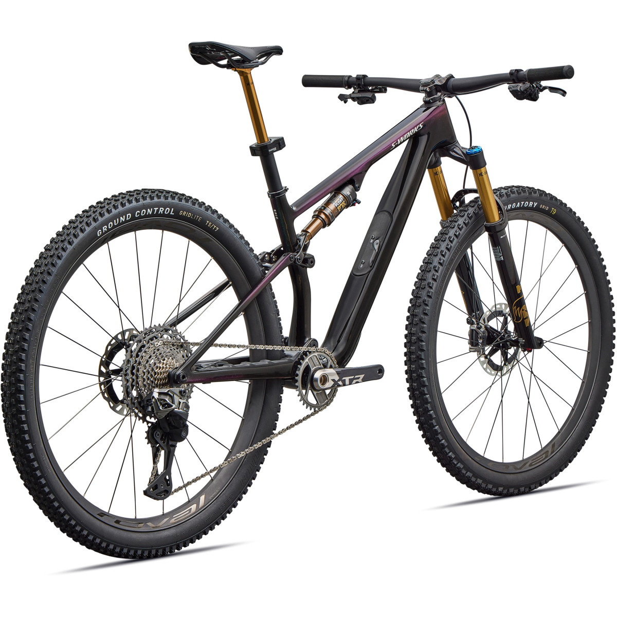 S-Works Epic 8 Evo Di2 Mountain Bike | Gloss Carbon - Green to